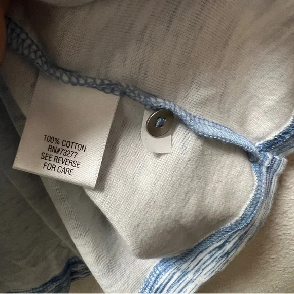 Croft & Barrow Blue Short Sleeve Tee - Picture 5 of 5